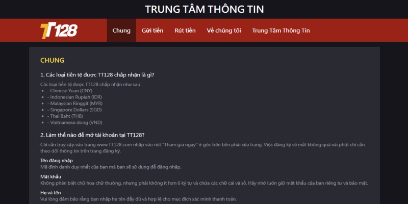 Trung tâm thông tin TT128